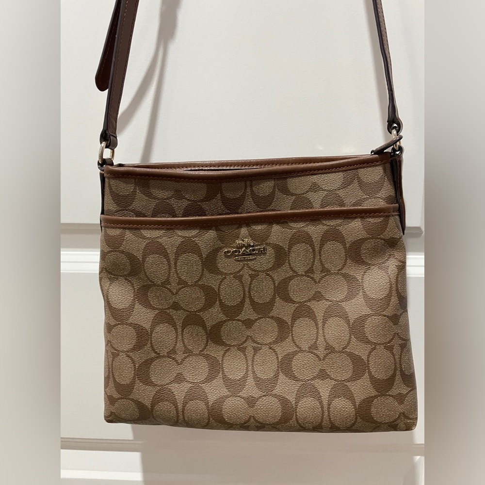 Coach file bag